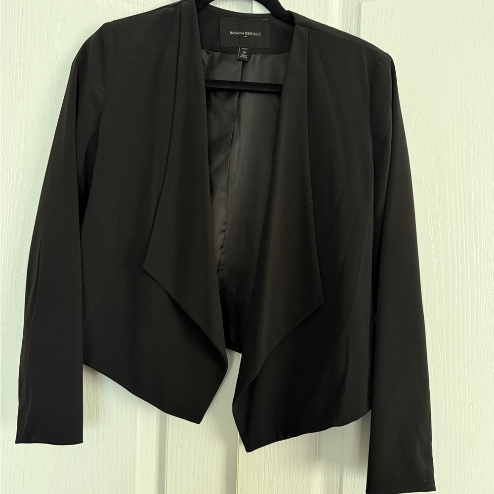 Banana Republic Women's Elegant Black Blazer